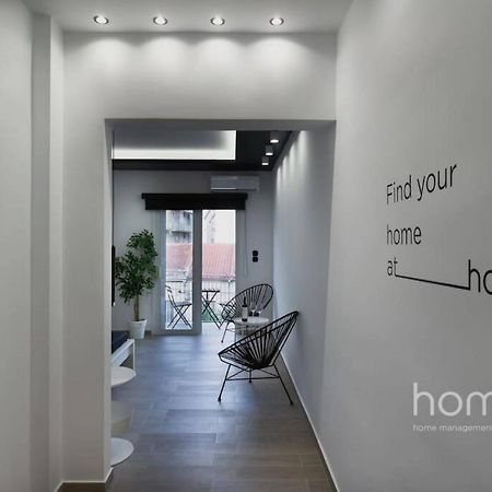 34Sqm Minimal Homm Apartment With Acropolis View Athen Eksteriør billede